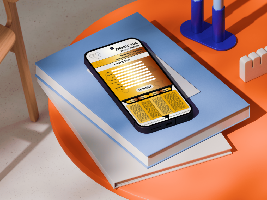 Visuel téléphone - FBGraphiste