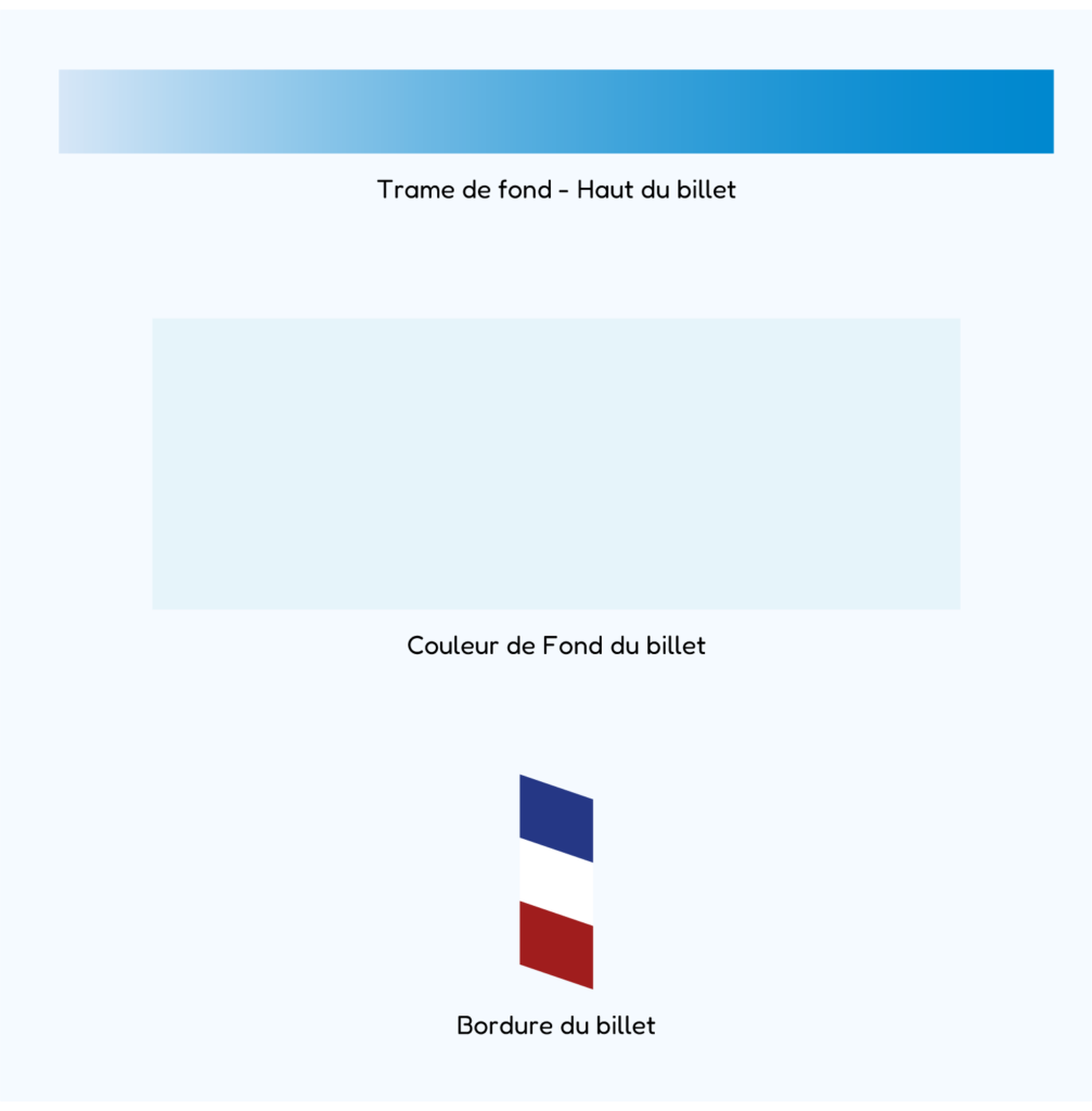 Faire-part mariage - couleurs et images utilisées - FB Graphiste